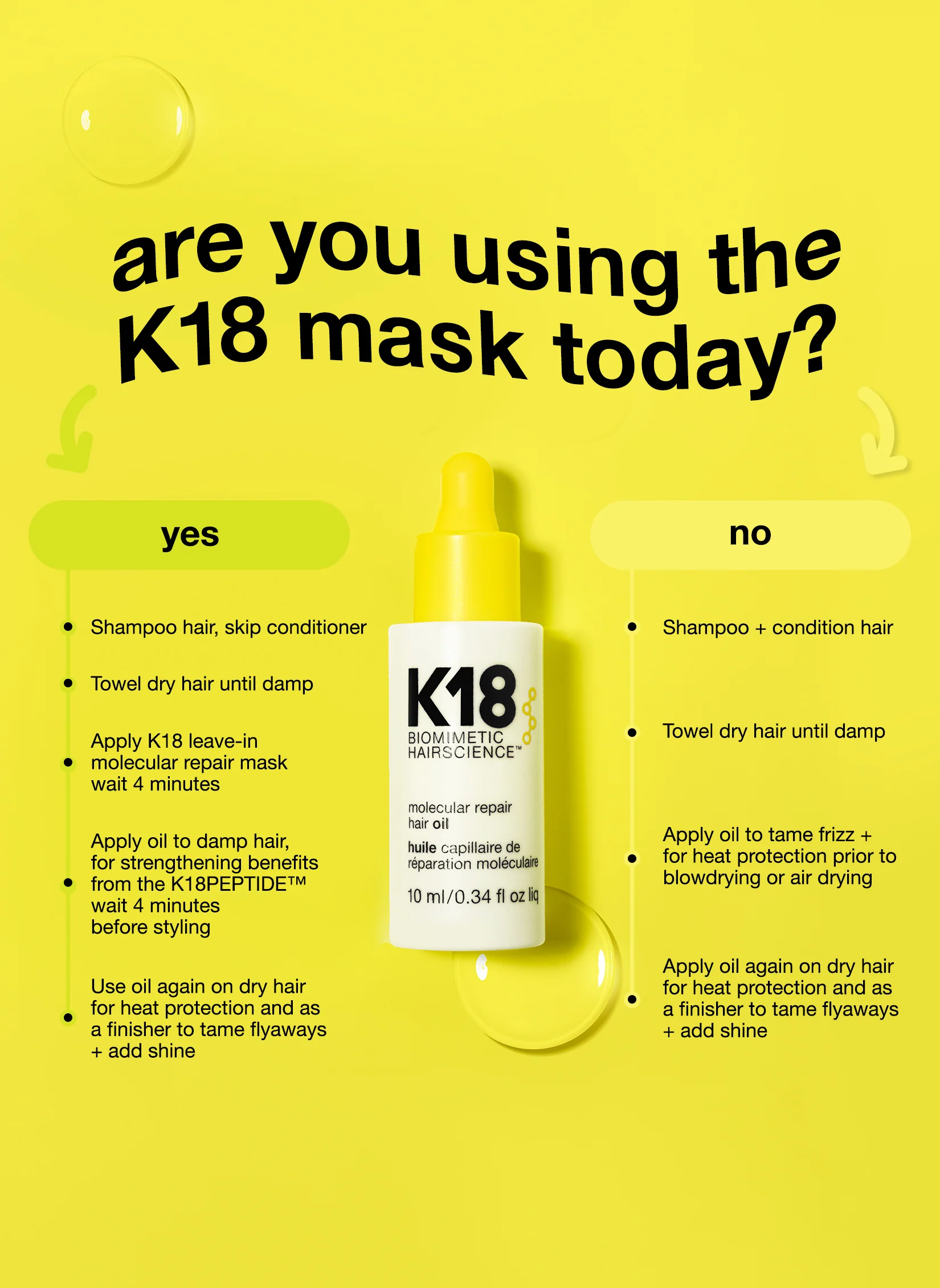 Mini molecular repair hair oil - Image 10